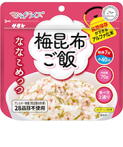 サタケ　マジックライス　ななこめっつ　梅昆布ご飯