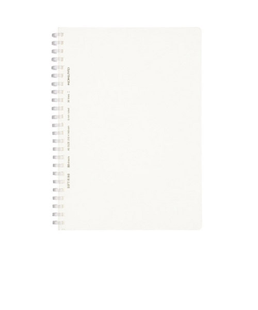 コクヨ（KOKUYO）　ソフトリングクリア　ス-SV538B-T　B罫　A5　透明