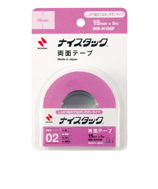 ニチバン　ナイスタック　紙両面テープ　15mm×5m　NW－H15SF