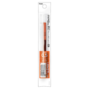 ぺんてる（Pentel）　ジェルボールペン替芯　0.5mm　XLRN5TL-F　オレンジ