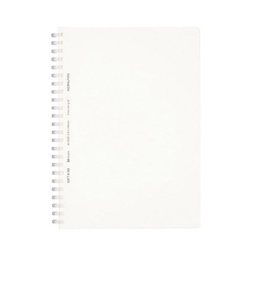 コクヨ（KOKUYO）　ソフトリングクリア　ス-SV538WT-T　方眼ドット罫　A5　透明