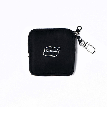 ヨセミテ（Yosemite）　スクエアコインケース　ブラック