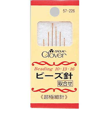 クロバー　ビーズ針　取合せ　超極細　57－226