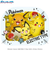 エンスカイ　ペーパーシアター　ポケットモンスター　ピチュー・ピカチュウ・ライチュウ