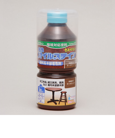 ワシン　水性オイルステイン　300ml　オールナット
