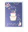 ホールマーク（Hallmark）　グリーティングカード　誕生お祝い　オルゴール　815257　ケーキネイビー3