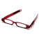 ケースのいらない老眼鏡　赤＋3.0（一般医療機器）