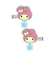 バンダイ サンリオキャラクターズチョコレート ヘアクリップ マイメロディ