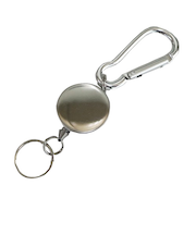 スイング（SWING）　ミニカラビナリールキー　シルバー