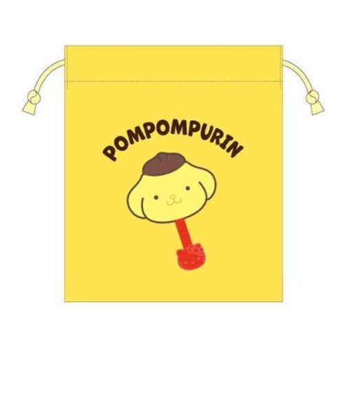 バンダイ　サンリオキャラクターズチョコレート　さがら巾着　ポムポムプリン