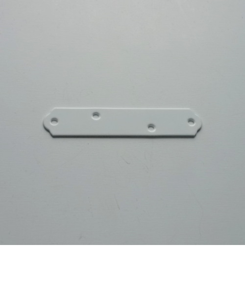 コニ・ビオラ　カラー一文字　白100mm　K－172　2ケ入