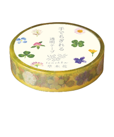 リュリュ　草木花　透明テープ　SMMT-102　ノノハナ
