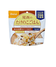 尾西食品　アルファ米　たけのこごはん　100g