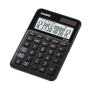 カシオ（CASIO）　カラフル電卓　MW-C20C-BK-N　ブラック