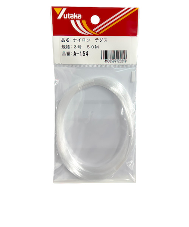 ユタカ　ナイロンテグス　3号　A‐154　50m