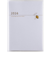 【2026年1月始まり】　高橋書店　Petit　Kakeibo　A6　集計タイプ　33　ホワイト　日曜始まり