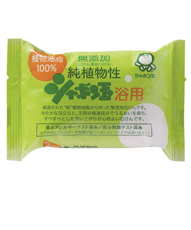 シャボン玉石けん　無添加　純植物性　シャボン玉浴用石けん　純植物性　100g