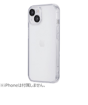 【iPhone15】　ルプラスネクスト（LEPLUS　NEXT）　カメラレンズ保護ハイブリッドケース　「UTILO　All　Cover」　クリア