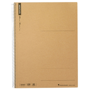 マルマン（maruman）　スパイラルノート　ベーシック　無地　A4　N225ES　80枚