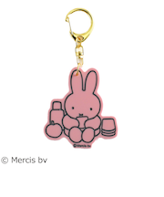 グリーンフラッシュ（GreenFlash）　ミッフィー（miffy）　アクリルキーホルダー　BM－221　pink