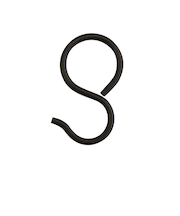 ニューヒカリ　アイアンPフック　SH‐IPH19K　ブラック　3個入