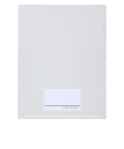 セキセイ　シールックワイドフォルダー　A4　CLK-2404　クリア