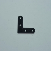 コニ・ビオラ　カラー平横　黒37mm　K－159　2ケ