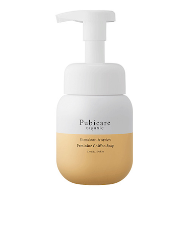 ピュビケア　オーガニック（Pubicare　organic）　フェミニンシフォンソープ　220mL　キンモクセイ＆アプリコット