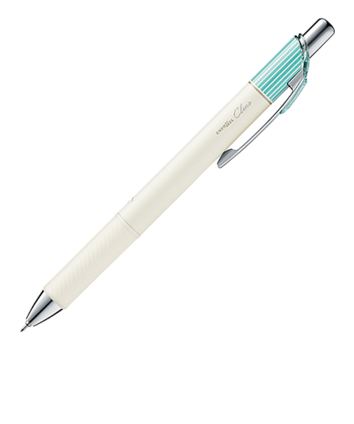 ぺんてる（Pentel）　エナージェル　クレナ　0.3ｍｍ　ミントグリーン　BLN73LK－A　黒