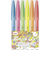 ぺんてる（Pentel）　筆タッチサインペン　蛍光6色セット