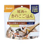 尾西食品　アルファ米　尾西のきのこごはん　100g