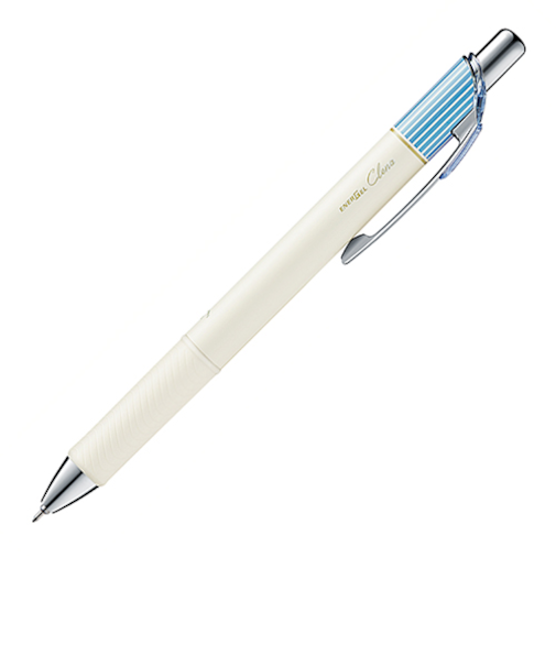 ぺんてる（Pentel）　エナージェル　クレナ　サックスブルー　BLN74LS－A　黒