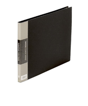 キングジム（KING　JIM）　クリアーファイル　A4E　130C　黒