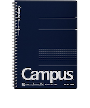 コクヨ（KOKUYO）　大人キャンパス　ツインリングノート　セミB５　ドット入り罫線　ス－T113BT－DB