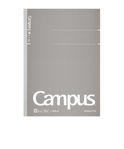 コクヨ（KOKUYO）　大人キャンパスノート　セミB5　無地　ノ－4W－M　40枚
