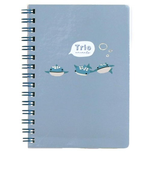 【お買い得】　ラボクリップ（LABCLIP）　トリオ水族館　A6ノート　ジンベイザメ