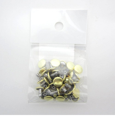 中西　大カシメ両面並足　G　20個入