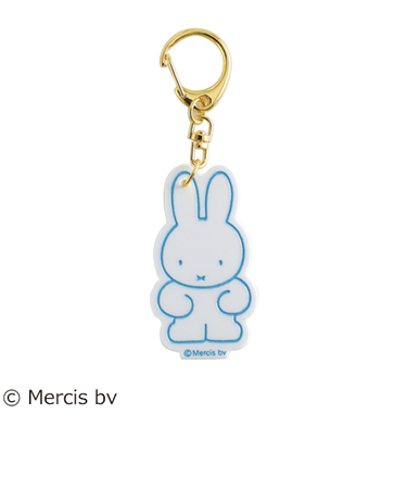 グリーンフラッシュ（GreenFlash）　ミッフィー（miffy）　アクリルキーホルダー　BM－224　blue