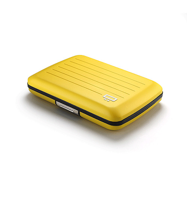 オゴン（OGON）　アルミカードケースV2　イエロー
