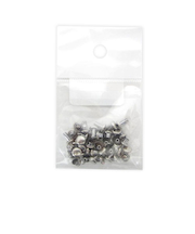 中西　小カシメ両面並足　N　20個入