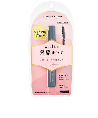 キングダム　束感カールマスカラ　クリアブラック　6g