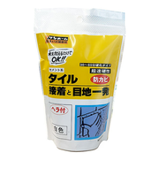サンホーム　タイル接着と目地一発　防カビ　KT‐55　400g