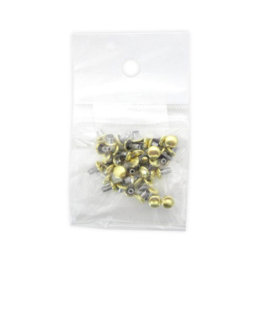 中西　小カシメ両面並足　G　20個入