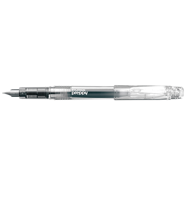 プラチナ万年筆（PLATINUM）　プレピー　クリスタル　PSQC－400　細字　＃4　クリスタル