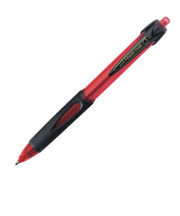 三菱鉛筆　パワータンク　スタンダードノック式　1.0mm　SN-200PT-10　赤