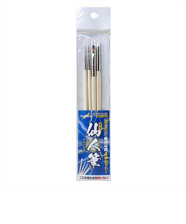 ゴッドハンド　神ふで　仙人筆　GH－BRSP－SN－SET　4本セット