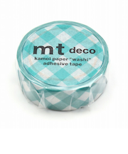 カモ井　mt　1P　MT01D549　太幅ギンガムチェック／グリーン