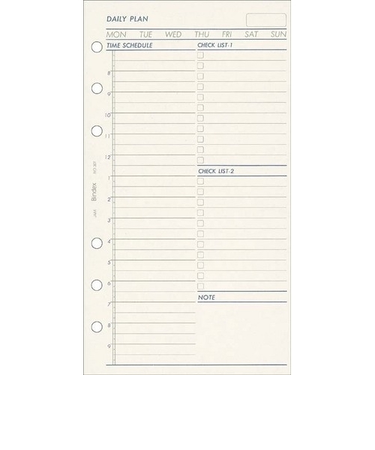 日本能率協会　DAILY　PLAN　12h　301