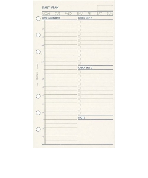 日本能率協会　DAILY　PLAN　12h　301