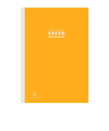 アックスコーポレーション　グリーンノート　B5　A罫　イエロー